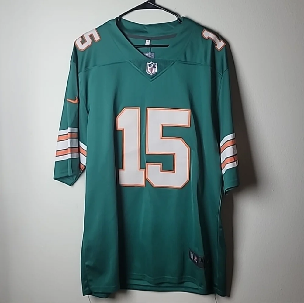 Nike Miami Dolphins Jaelan Phillips #15 NFL On Field Jersey Mens XL Green - Picture 2 of 5